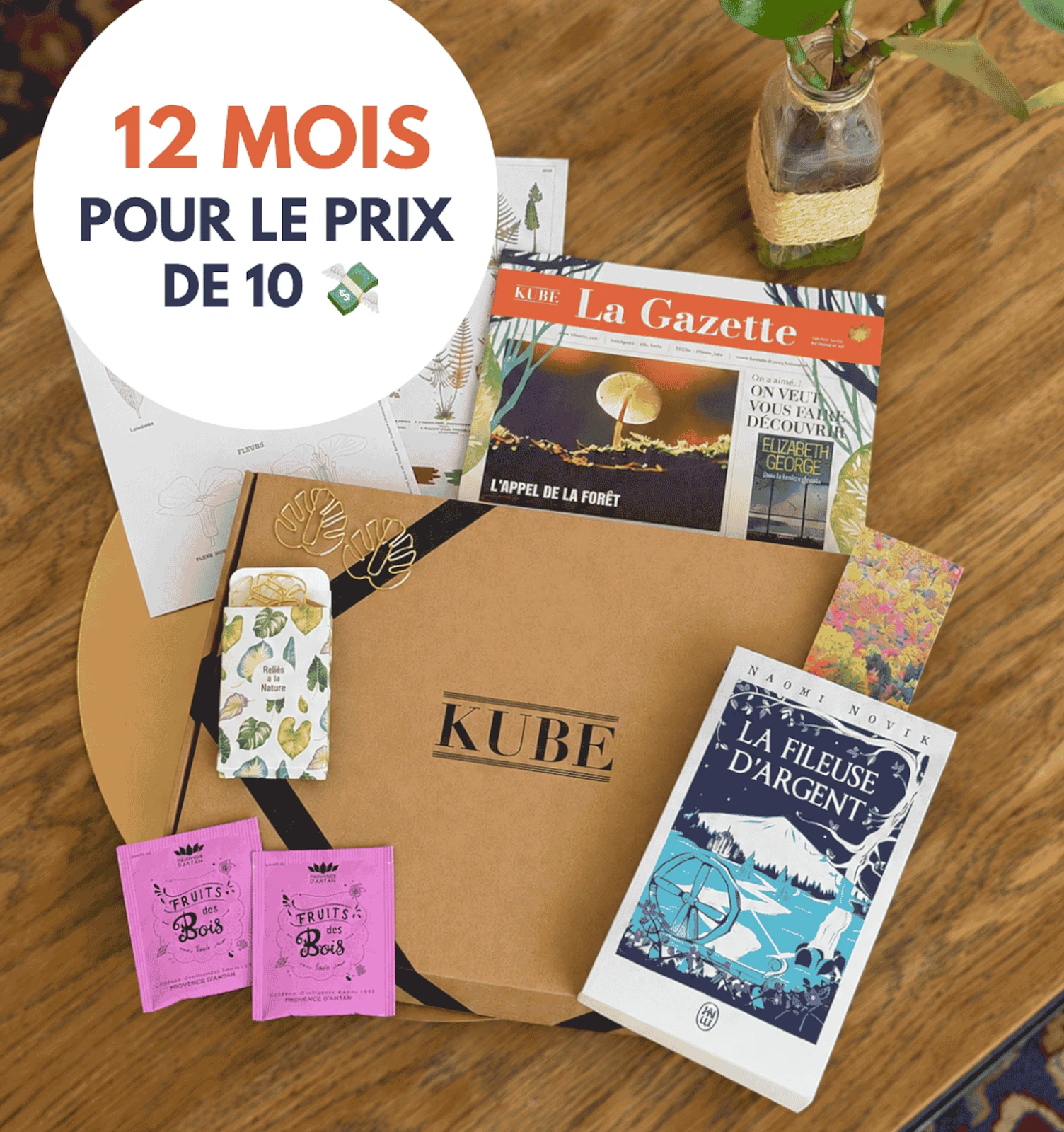 Box Kube promotion d'automne : 12 mois d'abonnement pour le prix de 10